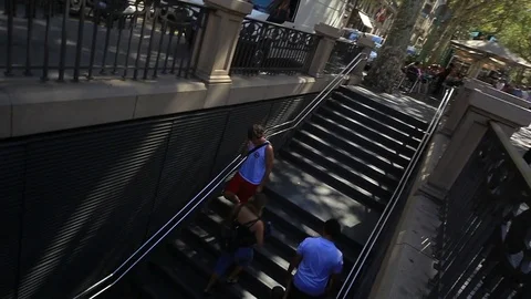 Landmarks of Barcelona Stock Footage 70975792