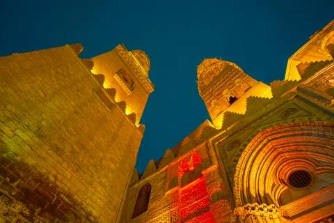 The landmarks of old Cairo, Egypt 스톡 사진