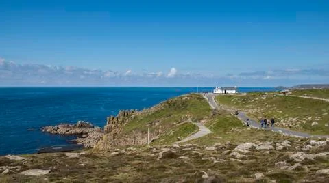 Lands End Coast Stock Photos