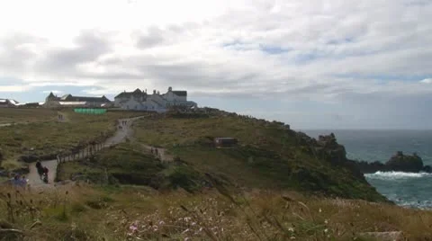 Land's End Peninsula Video stock 8952936