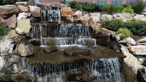 Landscap waterfall in slow motion 2 Stock Footage 113302950