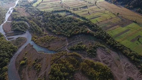 Landscape, aerial view Stock Footage 75569772