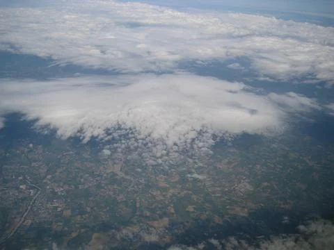 Landscape from the air Stock Photos