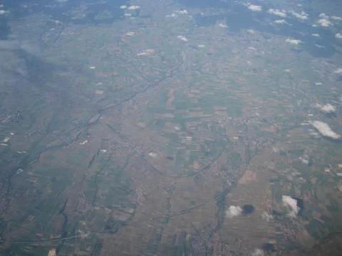 Landscape from the air Stock Photos