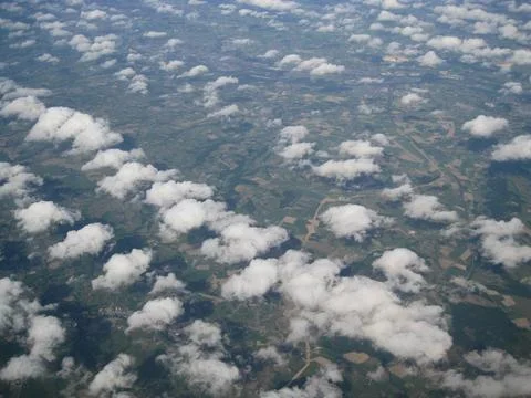 Landscape from the air Stock Photos