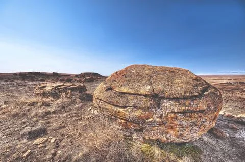 Landscape in Alberta, Canada Stock Photos