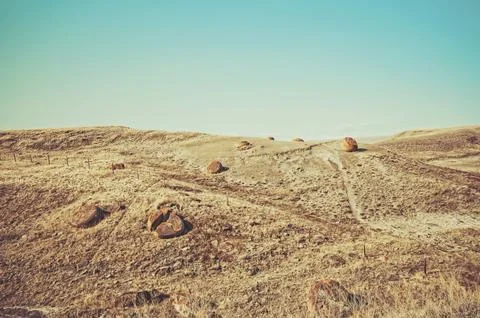 Landscape in Alberta, Canada Stock Photos