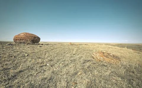 Landscape in Alberta, Canada Stock Photos