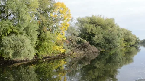 Landscape along the Havel River 스톡 동영상 56154446