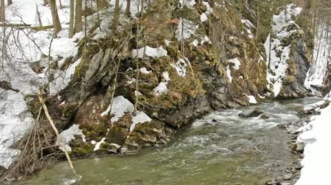 Landscape in the alps Video stock 10887404