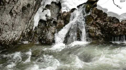 Landscape in the alps Video stock 10887436