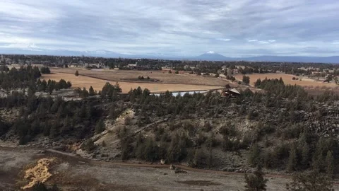 Landscape and Bald Eagle Stock Footage 169667758