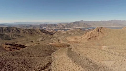 Landscape and nature concept view of grand canyon cliffs and colorado river Stock-Footage 336577198