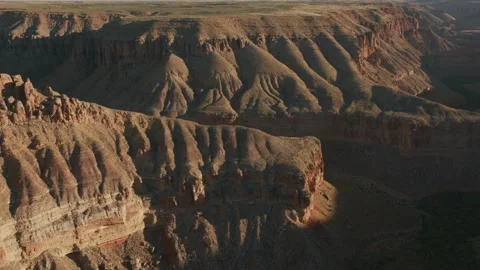 Landscape and nature concept view of grand canyon cliffs and colorado river Stock-Footage 336577427
