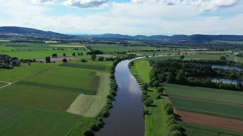 Landscape and panorama  view of drone Vídeos de archivo 197750924
