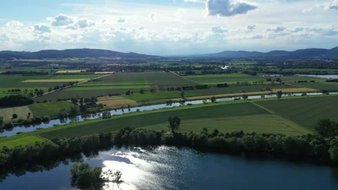 Landscape and panorama  view of drone Видео 197758994
