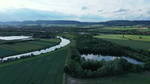 Landscape and panorama  view of drone Vídeos de archivo 197759687