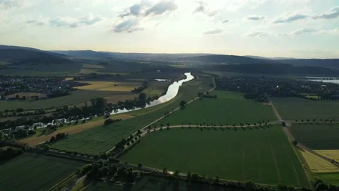Landscape and panorama  view of drone Video stock 197767812