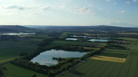 Landscape and panorama  view of drone Видео 197768007