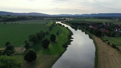 Landscape and panorama  view of drone Stockbeeldmateriaal 197773763