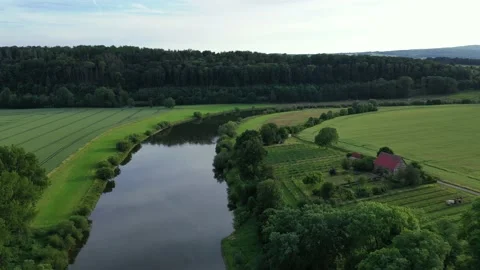 Landscape and panorama  view of drone Stockbeeldmateriaal 197774781