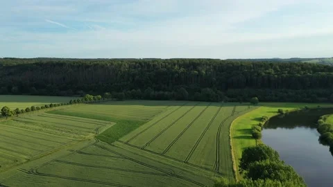 Landscape and panorama  view of drone Stock-Footage 197776838