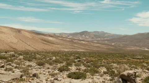 Landscape, Andes, Peru Stock Footage 815404