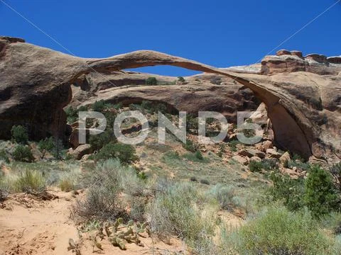 Landscape Arch II Stock Photos