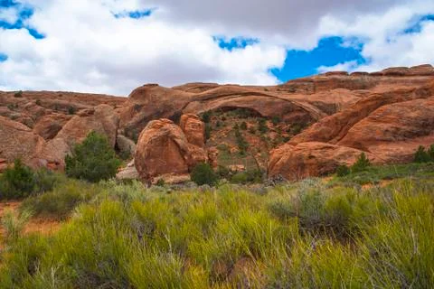 Landscape arch Stock Photos