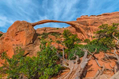 Landscape arch Stock Photos