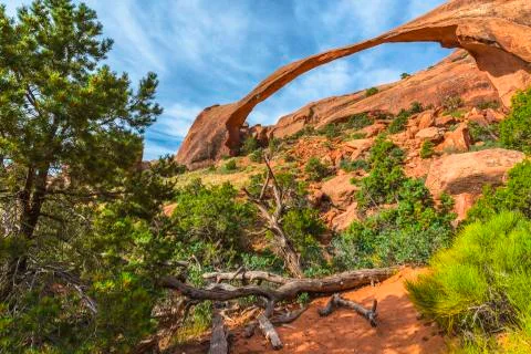 Landscape arch Stock Photos