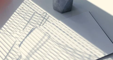 Landscape architect working on a garden design plan Stock Footage 128907015