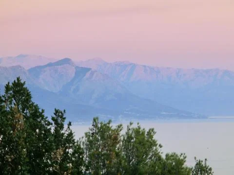 Landscape around Split, Croatia Stock Photos
