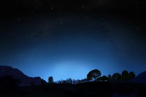 Landscape background Stock Illustration