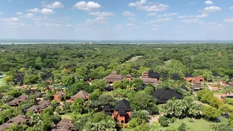 Landscape in Bagan Видео 343736193