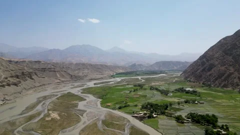 Landscape of Baghlan Stock Footage 274529894