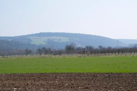 Landscape in bavaria Foto stock