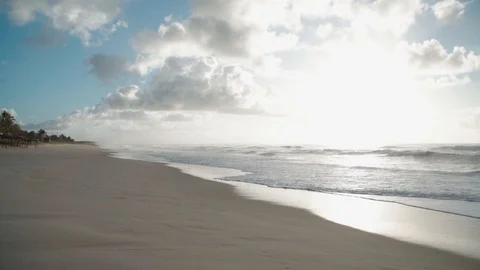 Landscape of a beach Stock Footage 128138871