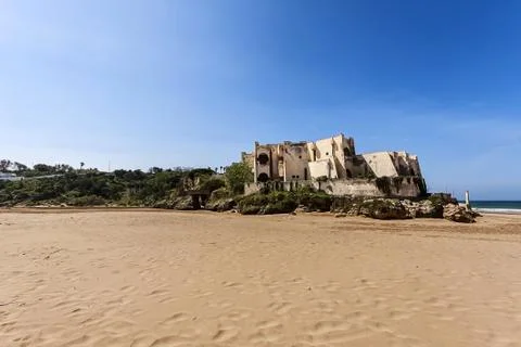 Landscape with beach Stock Photos
