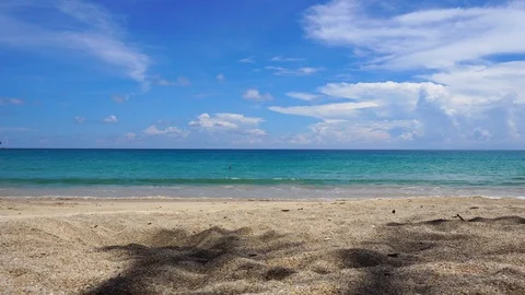 Landscape beach, At Phuket, Thailand. Vídeos de archivo 122330508