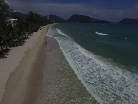 Landscape of the beautiful sea Stock Footage 77583550