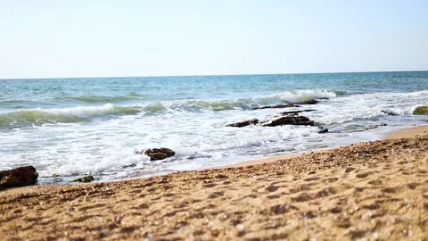 Landscape of a beautiful sea Stock-Footage 314703306