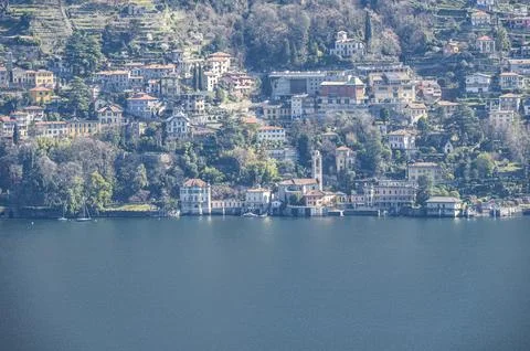 Landscape of Blevio Stock Photos
