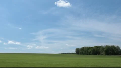 Landscape blue sky  RAW Stock Footage 10911832
