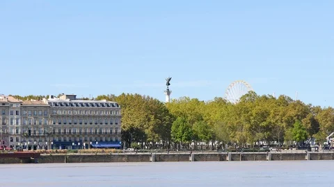 Landscape in Bordeaux. Stock Footage 96972181