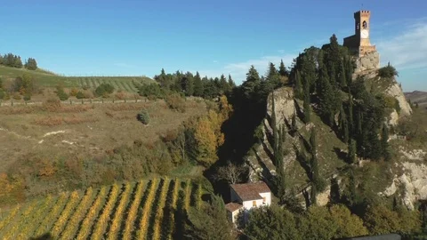 Landscape of Brisighella Video stock 85569452