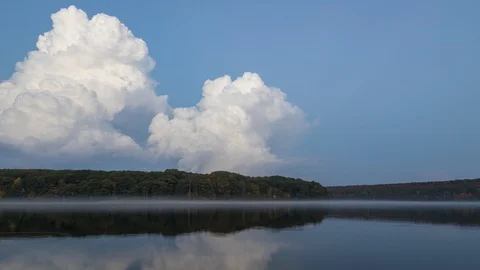 Landscape Canada Timelapse with clouds Stock Footage 97454435