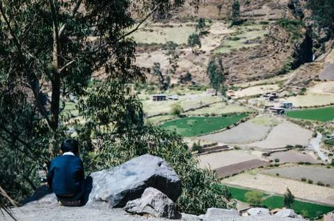 Landscape of Canta - Lima - Peru Stock Photos