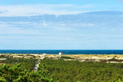 Landscape at Cape Cod Landscape at Cape Cod, Massachusetts, USA. Copyright... Stock Photos