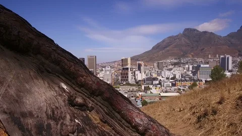 Landscape of Cape Town Stock Footage 86447948
